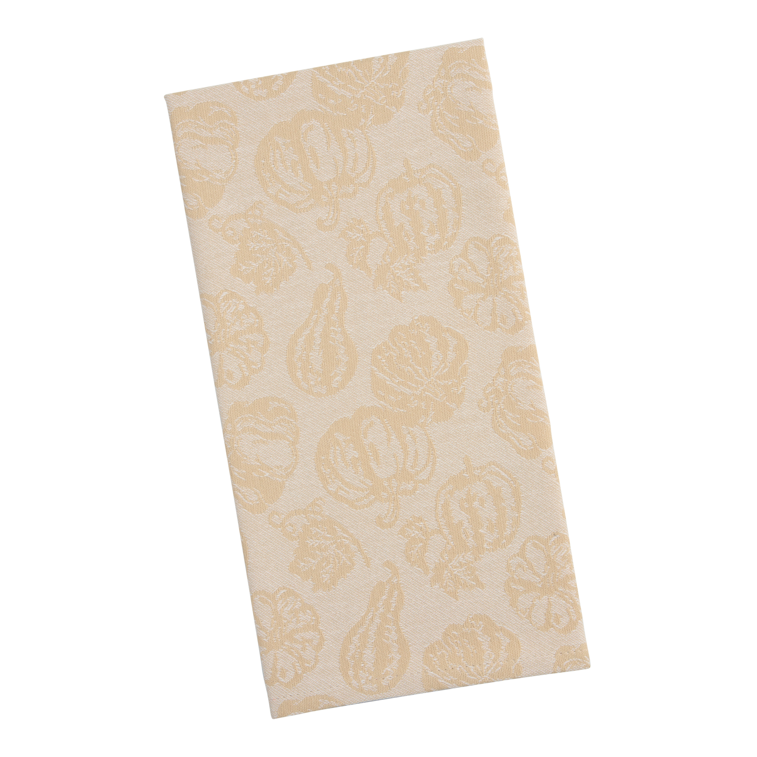 Cotton Jacquard Pumpkin Patch Kitchen Towel | World Market