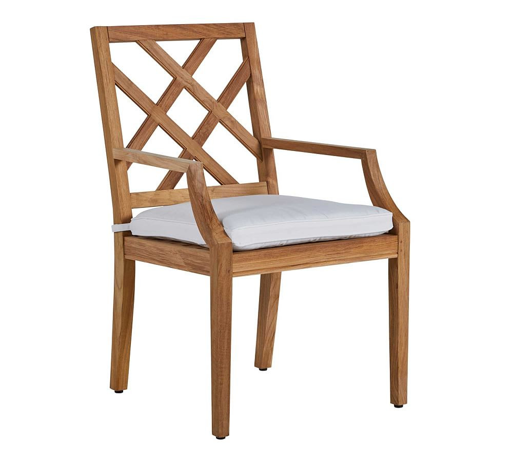 Kesao Teak Outdoor Dining & Armchairs | Pottery Barn (US)