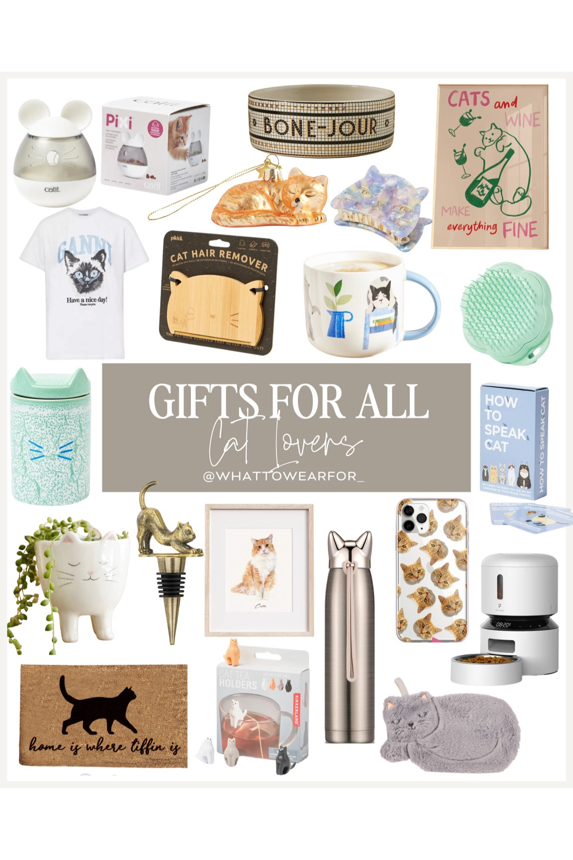 Gift guide for Cat Lovers 🐱 

#LTKgiftguide #LTKhome #LTKuk