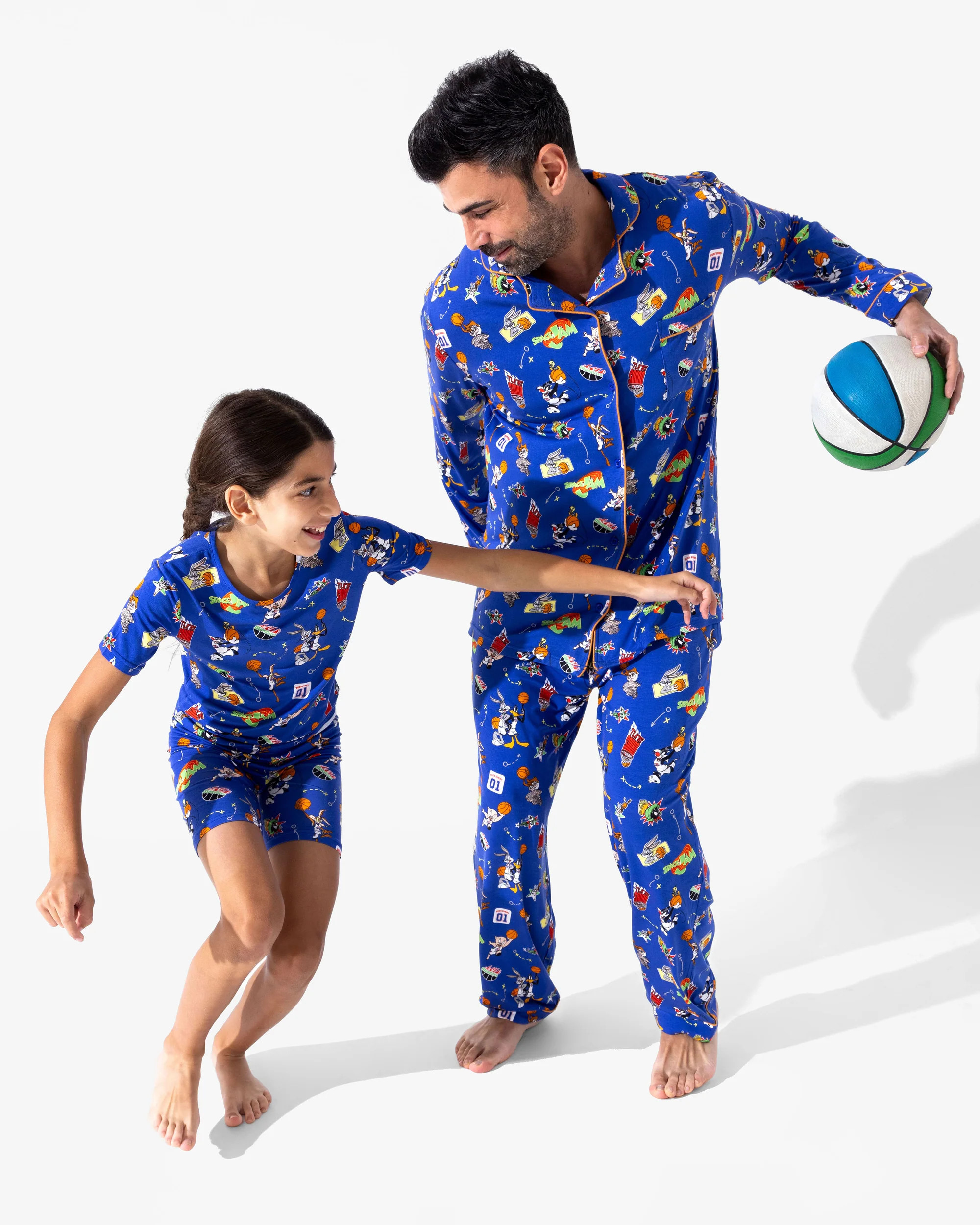 Space Jam Bamboo Men's Pajama Set | Bellabu Bear