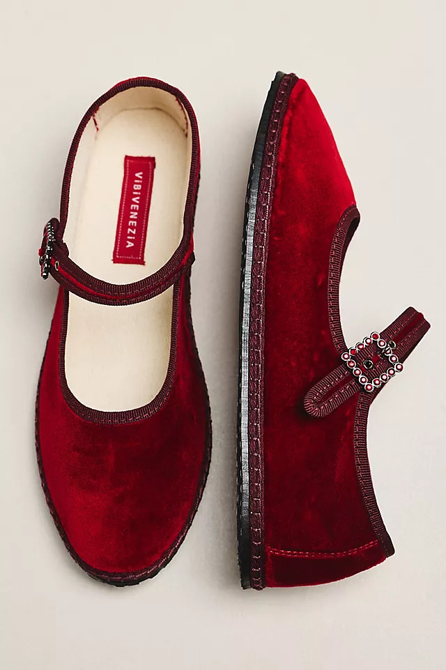 ViBi VENEZiA Mary Jane Flats | Anthropologie (US)