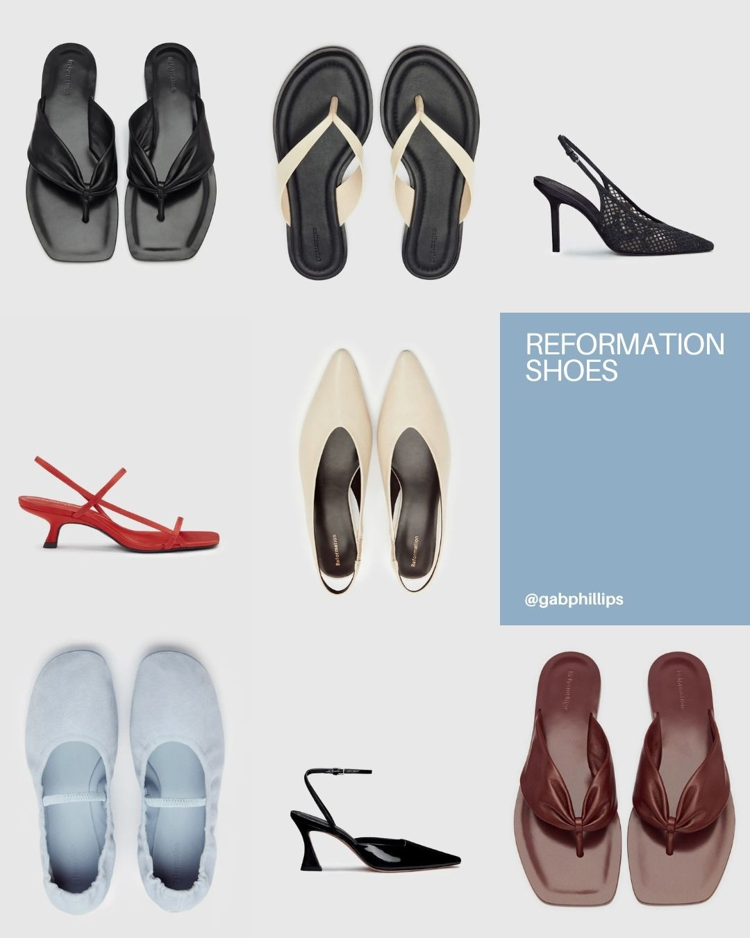 Reformation Shoes- loving these for spring summer 26 

 #LTKSeasonal