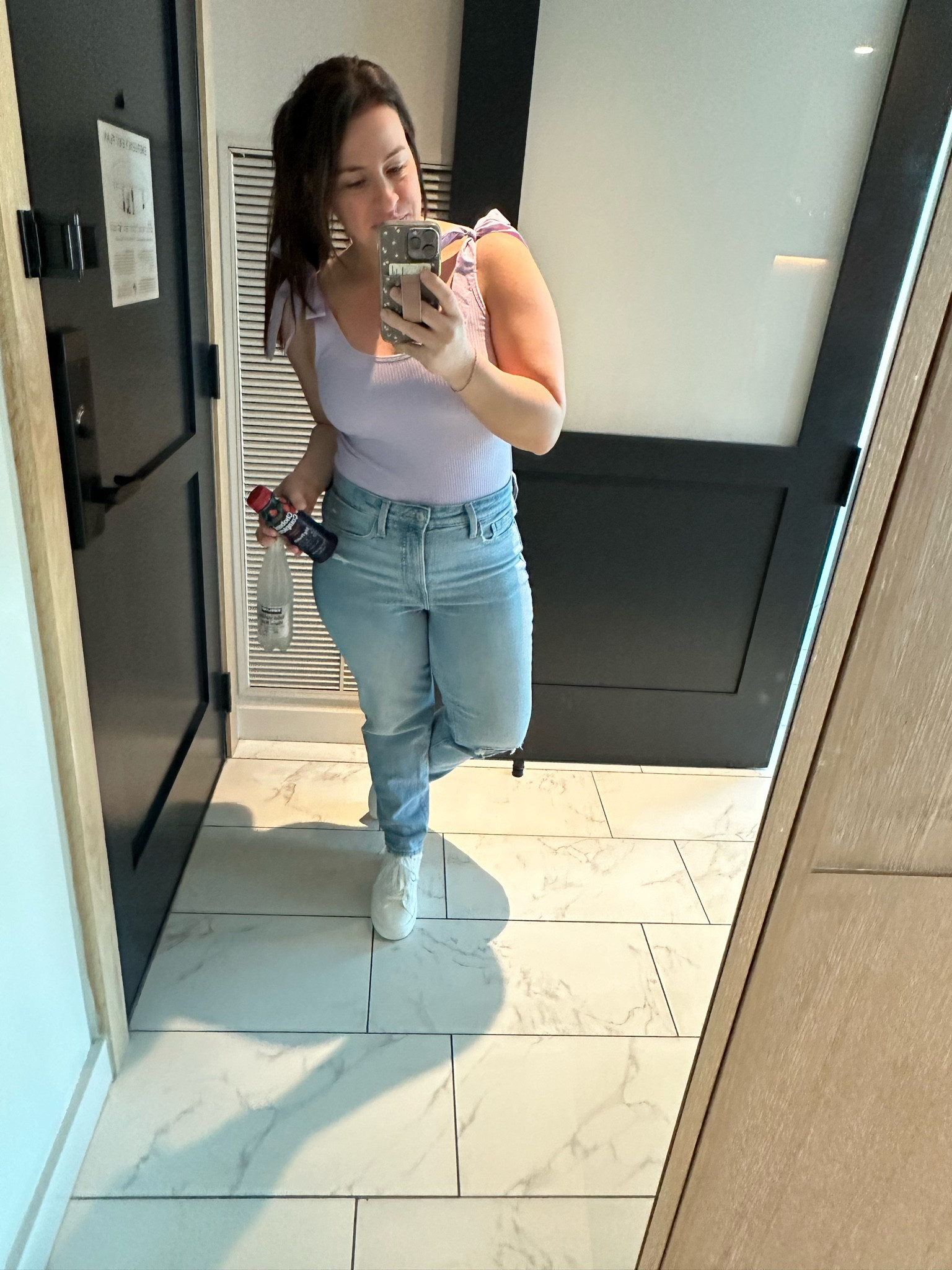 This is as fancy as I get but the bows on this bodysuit makes it dressy right! These jeans are my favorite. 
Shoes are under $30 from Target!

#LTKxTarget #LTKfindsunder50