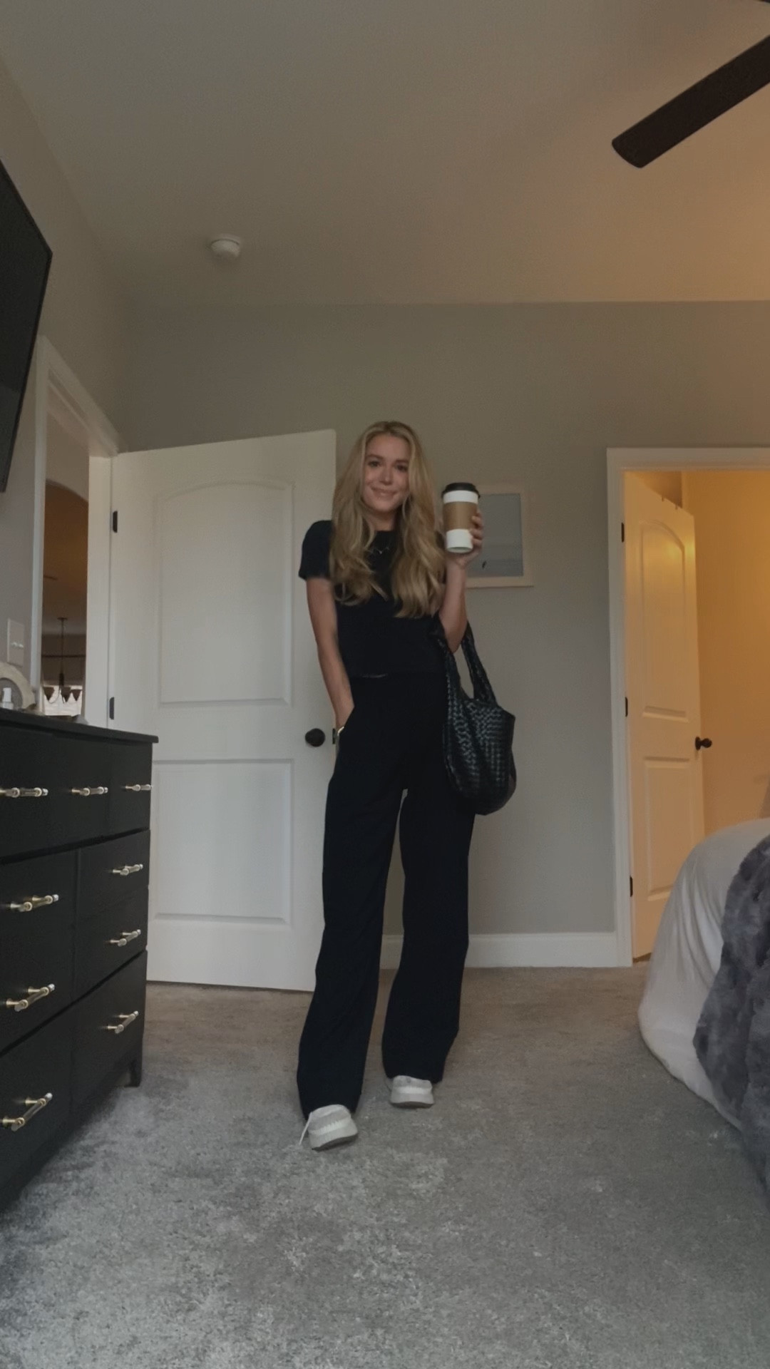 abercrombie tailored pants +  my favorite basic tee 🖤

#LTKsalealert #LTKfindsunder100 #LTKMostLoved