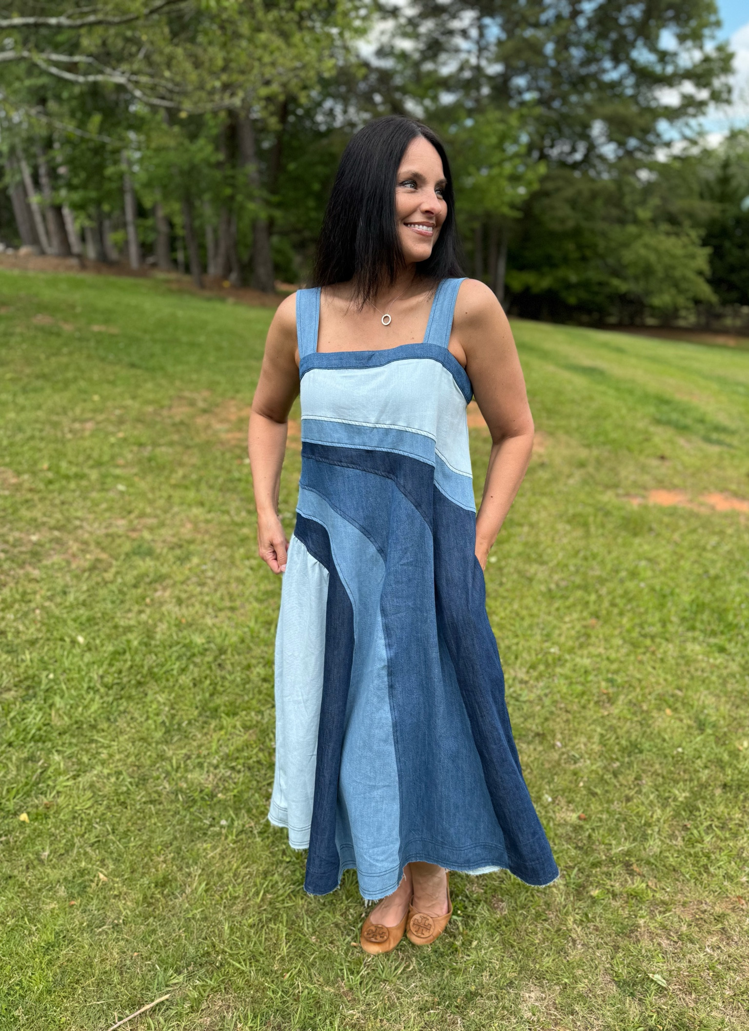 sleeveless womens denim dress Women's Collar Denim Button Up Mini Dress main image 0