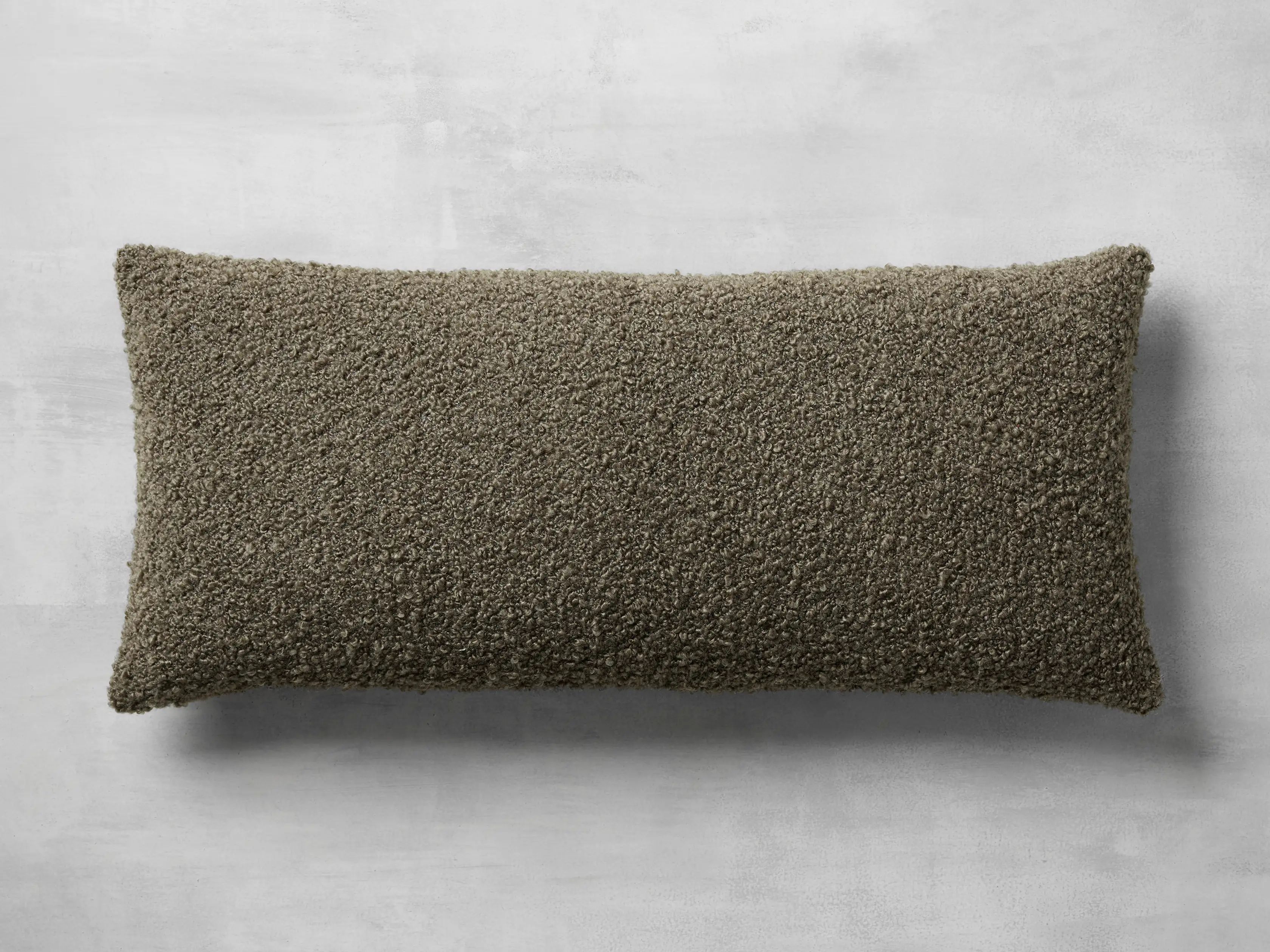 Boucle Lumbar Pillow Cover | Arhaus