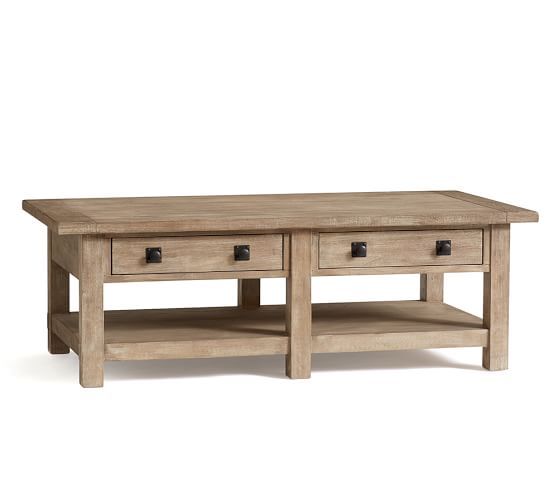 Benchwright Rectangular Coffee Table | Pottery Barn (US)