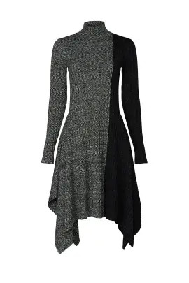 Asymmetric Color Block Dress | Rent the Runway