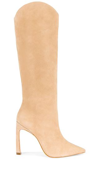 Maryana Sculpt Boot in Light Nude | Revolve Clothing (Global)