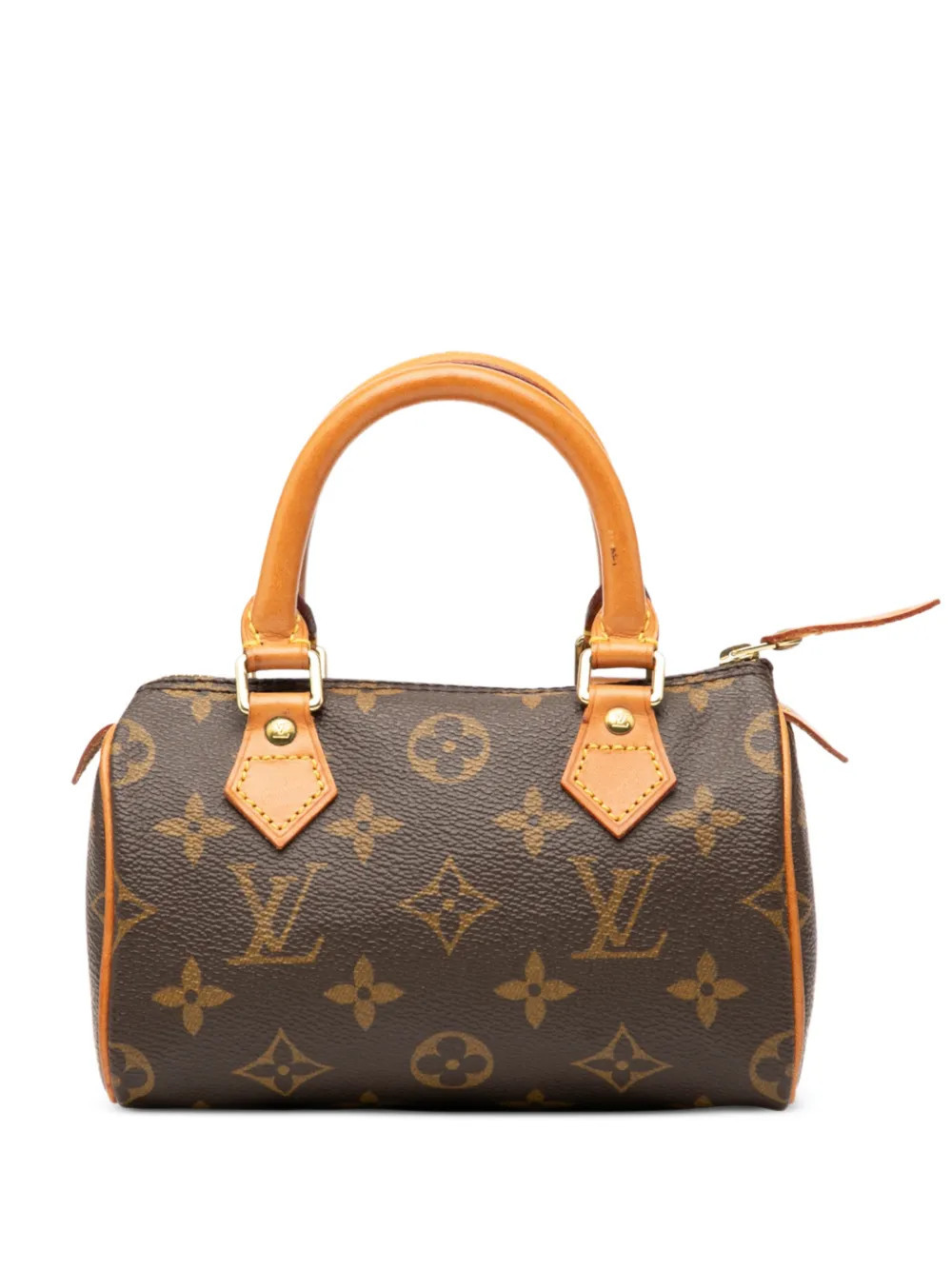 Louis Vuitton Pre-Owned 1998 Monogram Mini Speedy HL satchel - Brown | Farfetch Global