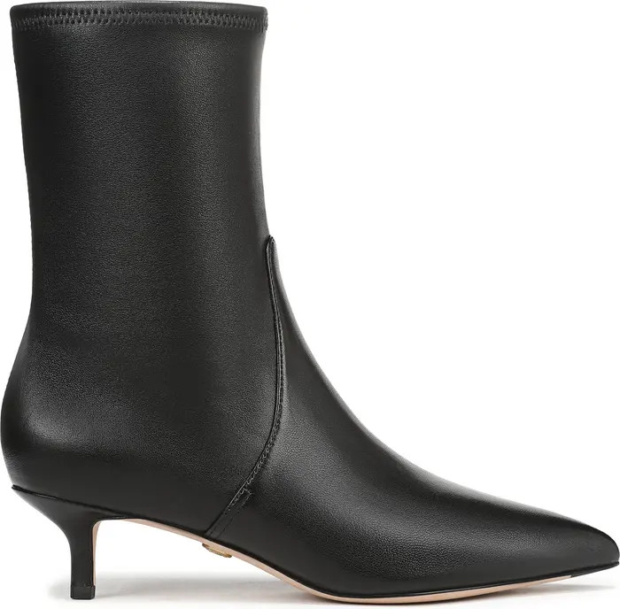 Lisa 45 Stretch Kitten Heel Bootie (Women) | Nordstrom