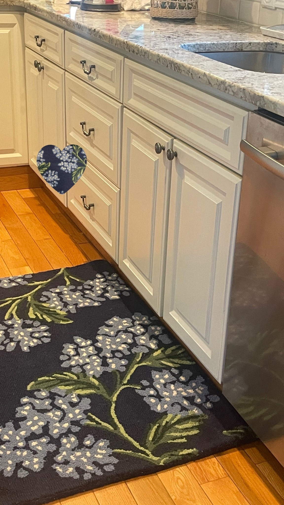 Simple, soft, and a subtle statement rug.  

#LTKHome