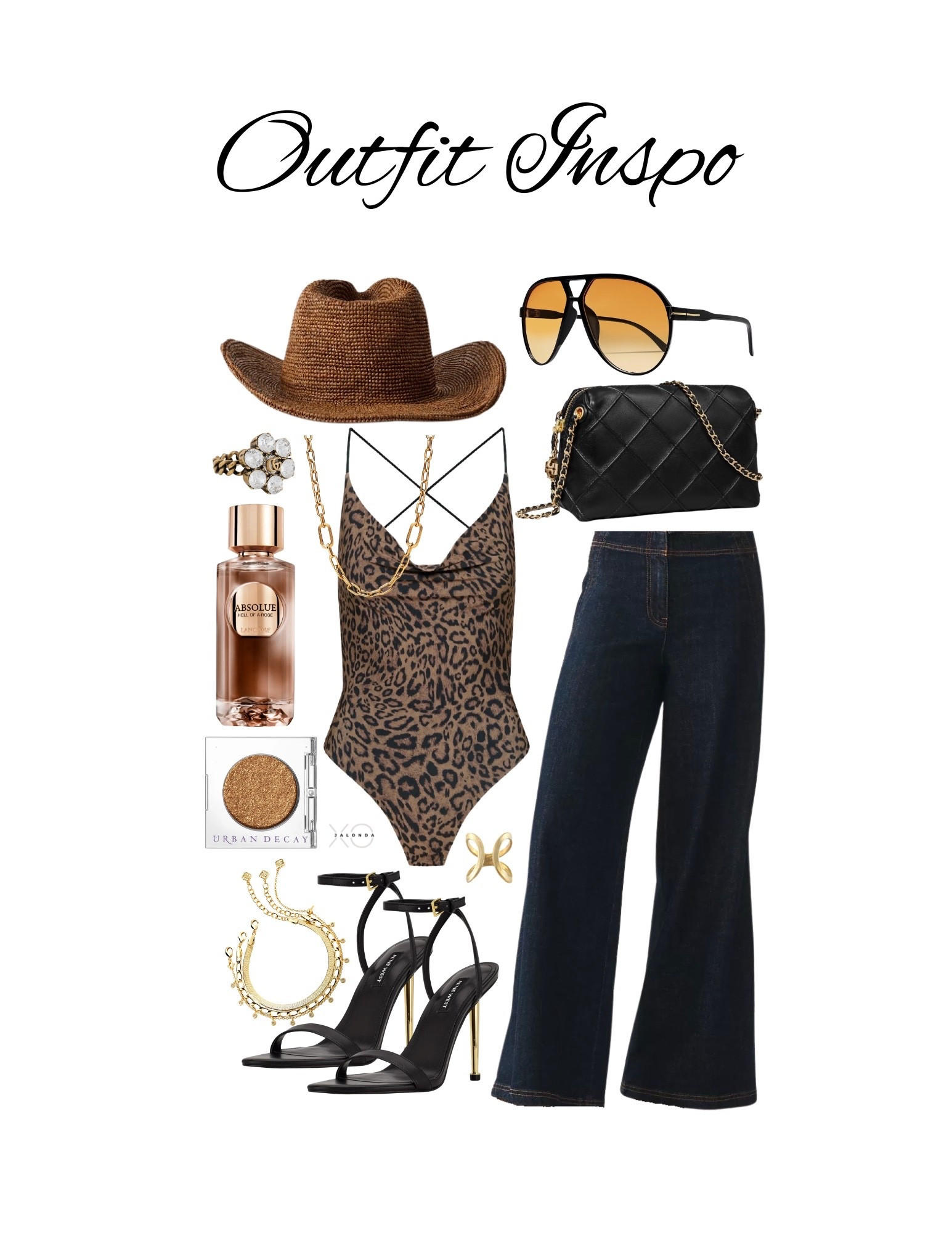 Loooove a high-waist wide leg situation lol…real easy! Real cute! Especially the leopard print bodysuit 🐆
•
•
•
#outfitinspo #widelegpants #cowgirlstyle #bodysuitlook #westernchic #ootdstyle #xojalonda #springvibe

#LTKootd #LTKOver40