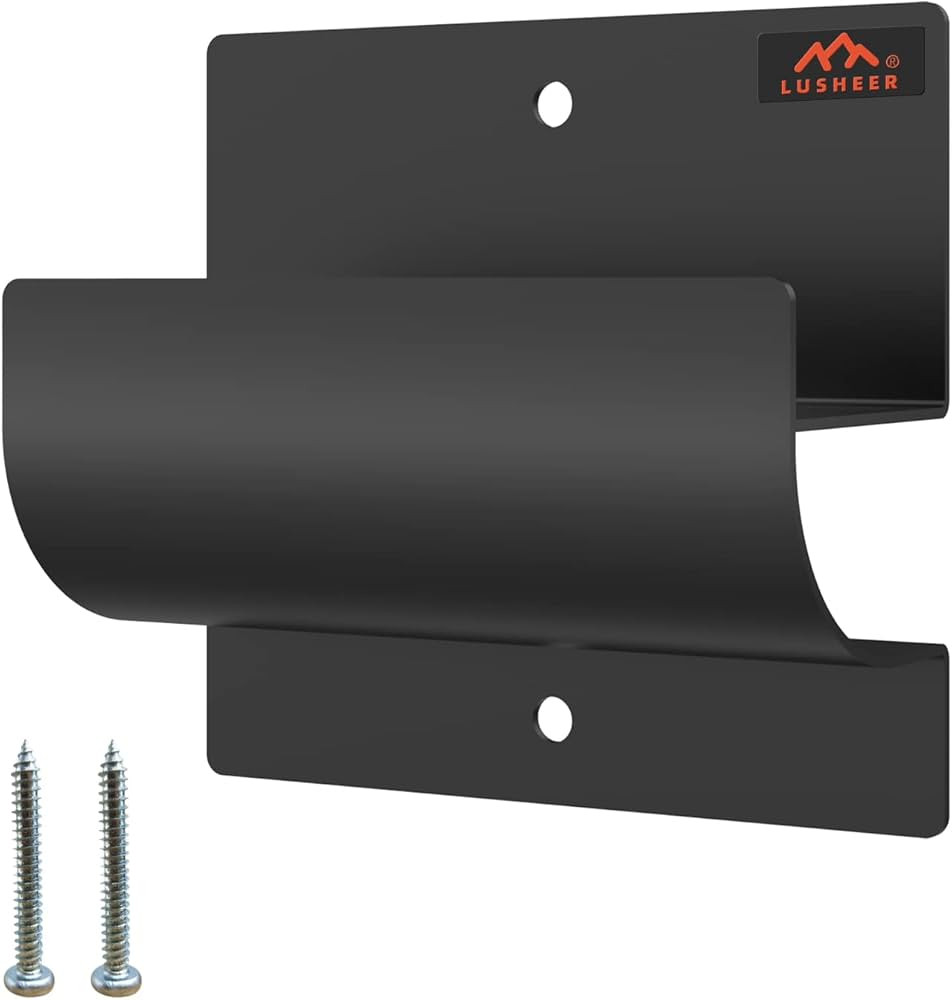 Amazon.com: Ladder hooks for garage storage,Ladder hanger Garage organization- Wall Mount Wheelba... | Amazon (US)