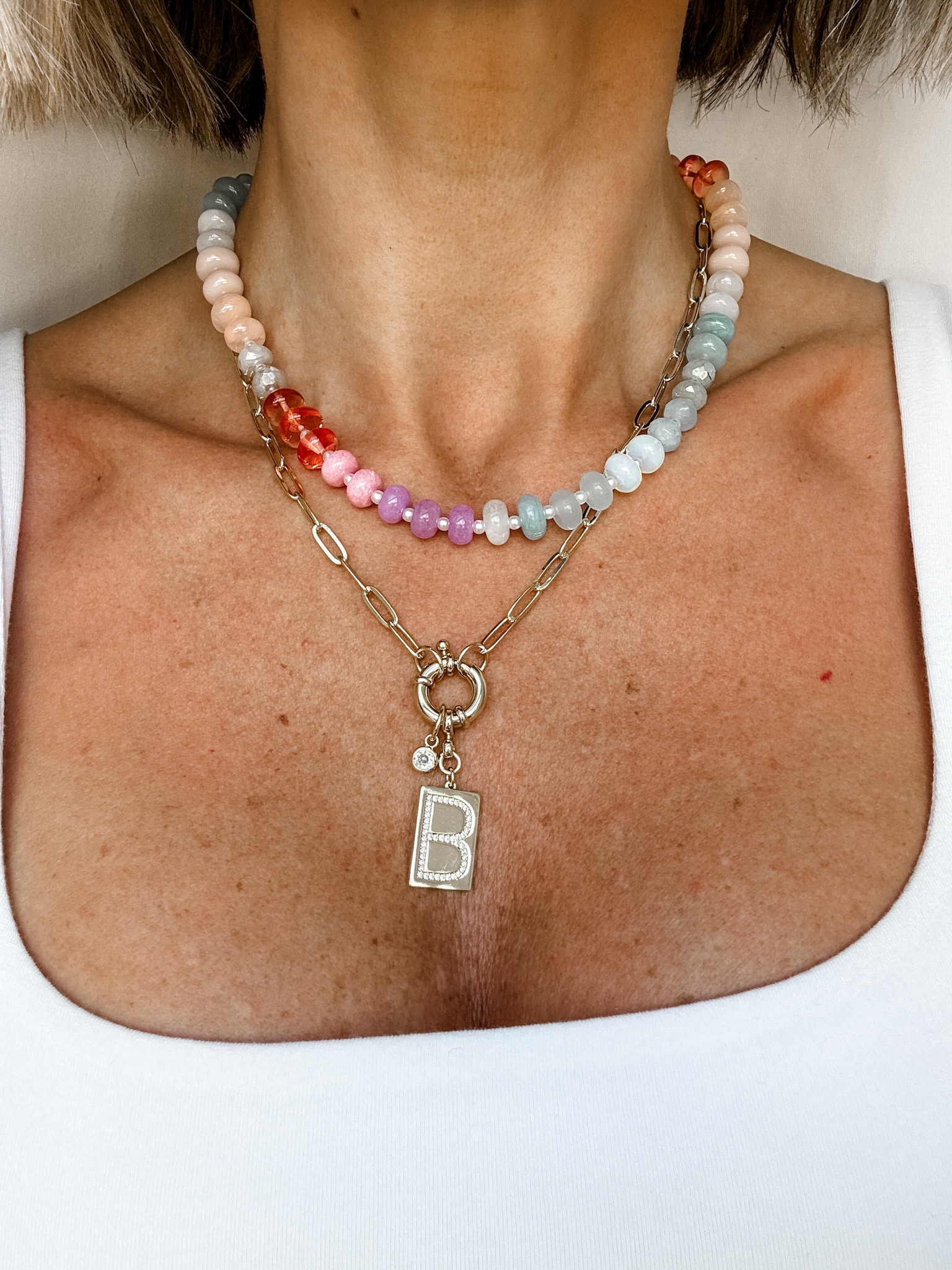 These necklaces together! 😍 Love this for summer! The rainbow stone necklace comes in several colors! @anthropologie #AnthroPartner

Loverly Grey, summer jewelry, Anthropologie finds, jewelry, necklaces

#LTKStyleTip #LTKFindsUnder50