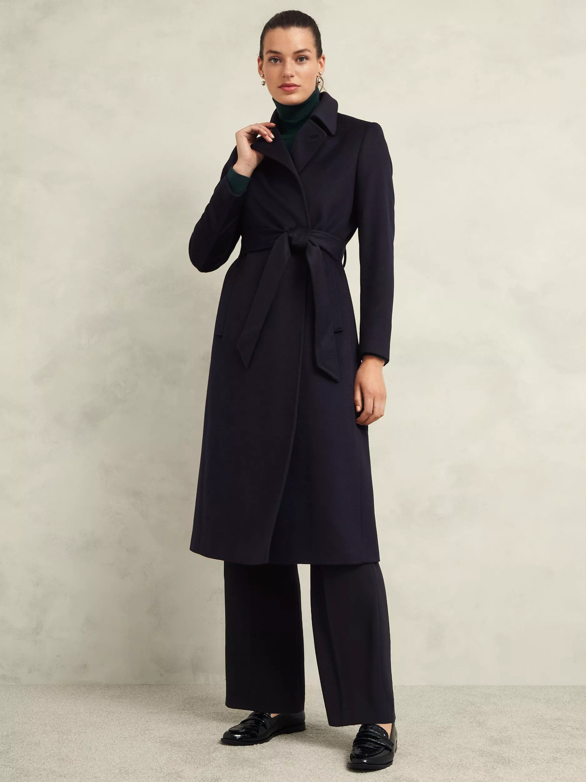Hobbs Petite Livia Wool Coat | John Lewis (UK)