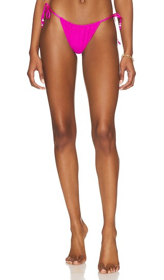 x REVOLVE Marley Reversible Bikini Bottom in Metallic Hubba Bubba | Revolve Clothing (Global)