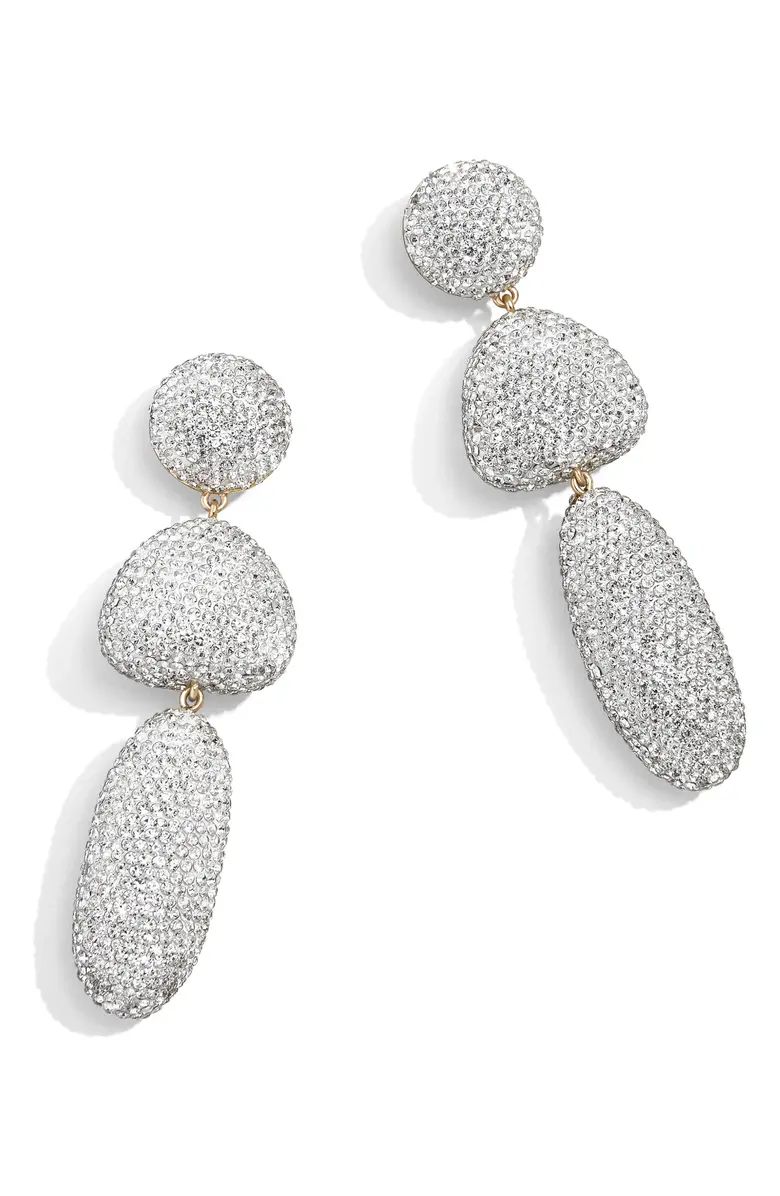 Raquel Crystal Embellished Drop Earrings | Nordstrom