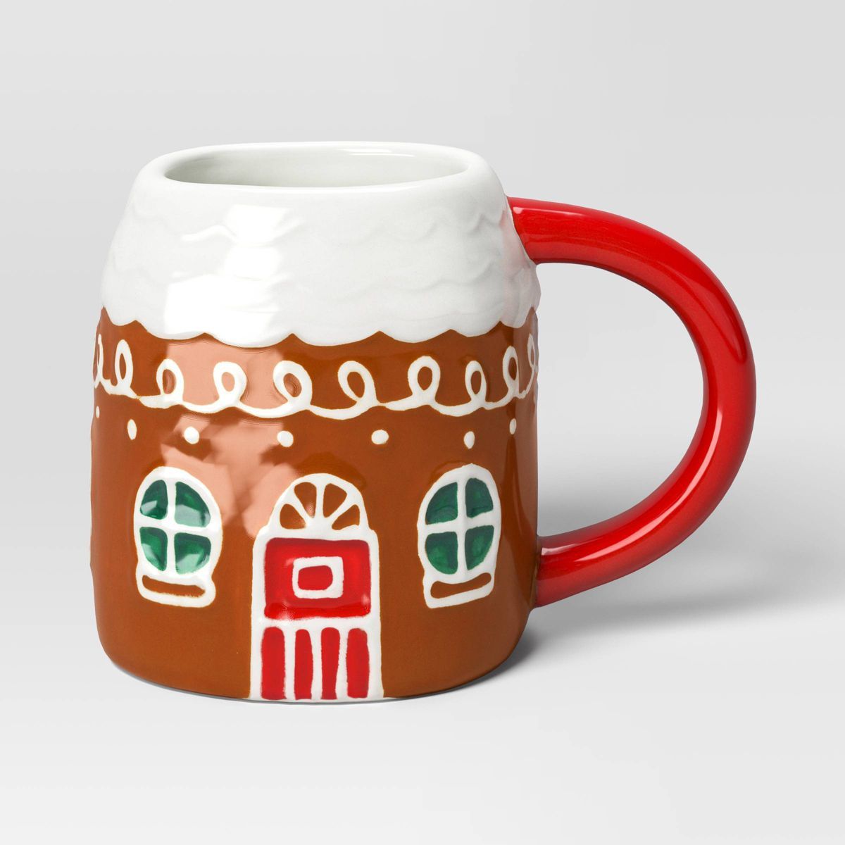 14oz Holiday Earthenware Gingerbread House Mug - Wondershop™ | Target