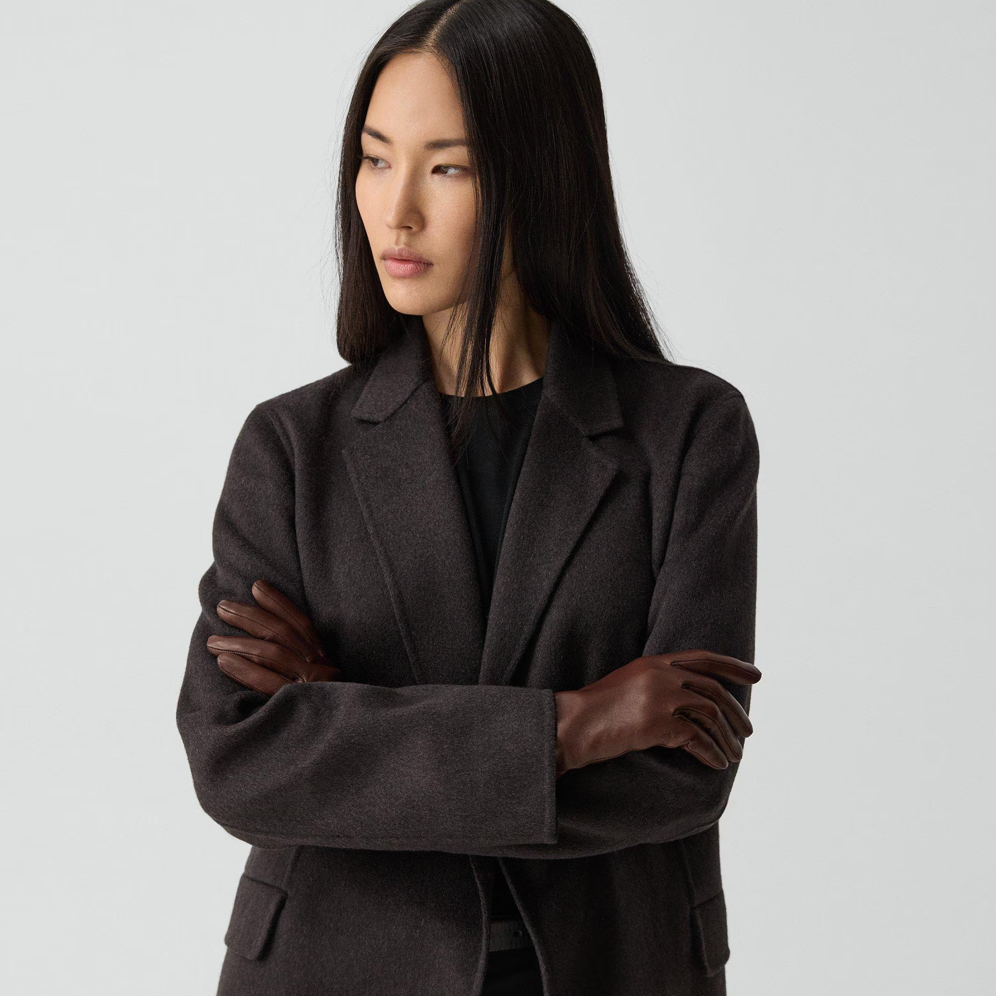 Tech Gloves in Leather | Theory