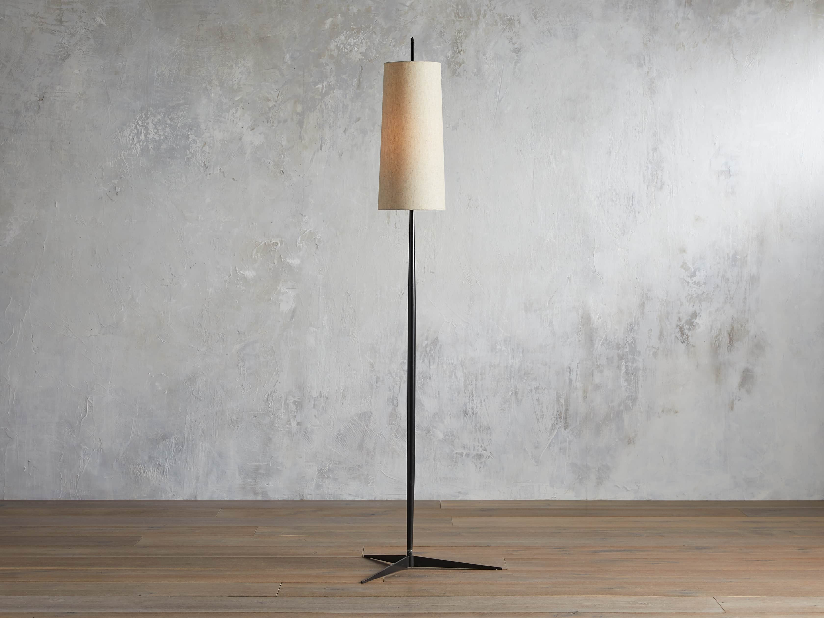 Lancia Floor Lamp in Bronze | Arhaus