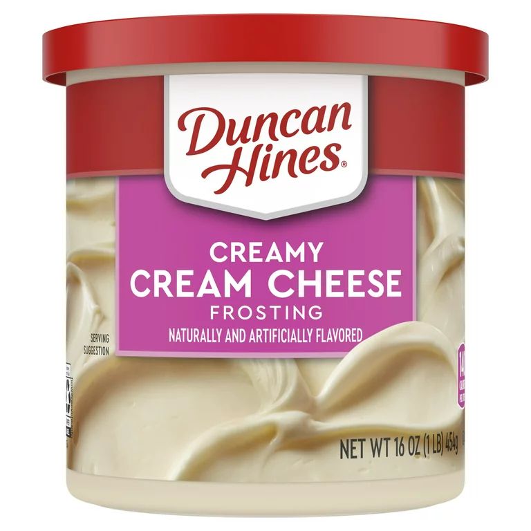 Duncan Hines Classic Cream Cheese Creamy Home-Style Frosting, 16 Oz | Walmart (US)