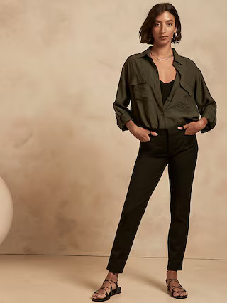 Sloan Slim Ankle Pant | Banana Republic Factory
