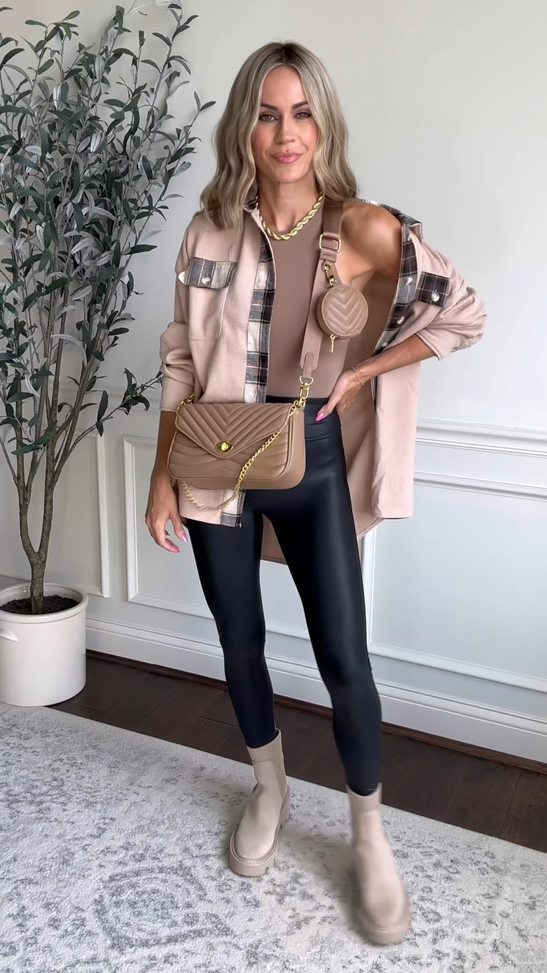 Plaid trim waffle knit button up shirt for fall! Paired with faux leather leggings and Chelsea boots 

CODE: KATEROSExSPANX saves you 10% plus free shipping on leggings

Follow my shop @roseykatestyle on the @shop.LTK app to shop this post and get my exclusive app-only content!

#liketkit 
@shop.ltk
https://liketk.it/4ifJy  

Follow my shop @roseykatestyle on the @shop.LTK app to shop this post and get my exclusive app-only content!

#liketkit #LTKstyletip #LTKsalealert #LTKover40 #LTKSeasonal #LTKsalealert #LTKfindsunder50
@shop.ltk
https://liketk.it/4ihYo

#LTKsalealert #LTKstyletip #LTKfindsunder50