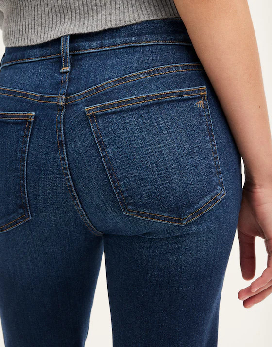The Straight Jean in Super Stretch Denim | Madewell