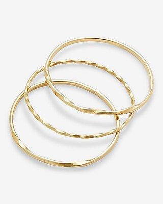 SOKO Twist Stacked Bangle Bracelets | Express