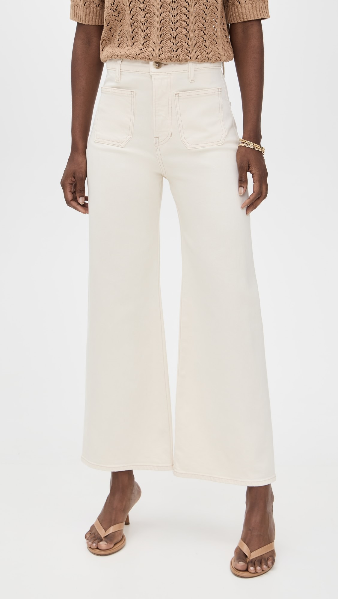 Grant High Rise Wide Leg Crop Jeans | Shopbop