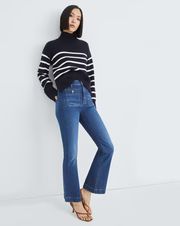 Carson Ankle-Flare Jean | Patch Pockets | Veronica Beard