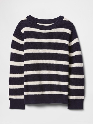 babyGap Plaited Crewneck Sweater | Gap Factory