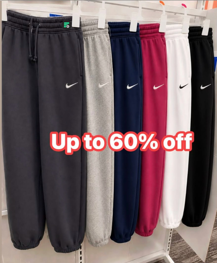 NIKE JOGGERS FOR $26.25...YOU GOT to be kidding! 


Up to 65% off🚨 HOLY SMOKES… I haven’t seen them this cheap! 🤯


These oversized Nike Phoenix fleece sweatpants are up to 60% OFF! If your favorite part of the day is getting home and throwing on the comfiest oversized sweats, these are IT.


No more stealing your husband’s sweatpants—these are made for us! 😍 

They’re oversized, insanely soft, cozy without being bulky, and the kind you’ll reach for every single day.


⚡️ Sizes are already starting to disappear, so don’t wait.


Comment JOGGER and I’ll send you the link!

#LTKdayinmylife #LTKgrwm #LTKootd