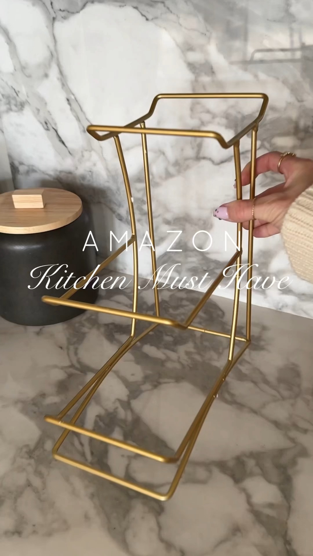 This 3-tier white + gold ceramic fruit stand for the kitchen counter is a decorative and functional organizer designed to store and display fruits, snacks, or small items vertically. Saving counter space while adding a polished look to your kitchen.
 

 #LTKmomlife #LTKfoodie #LTKHome