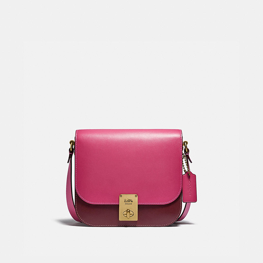 hutton saddle bag in colorblock | Coach (US)