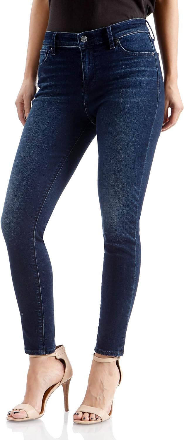 Lucky Brand Women's Mid Rise Ava Skinny Jean | Amazon (US)