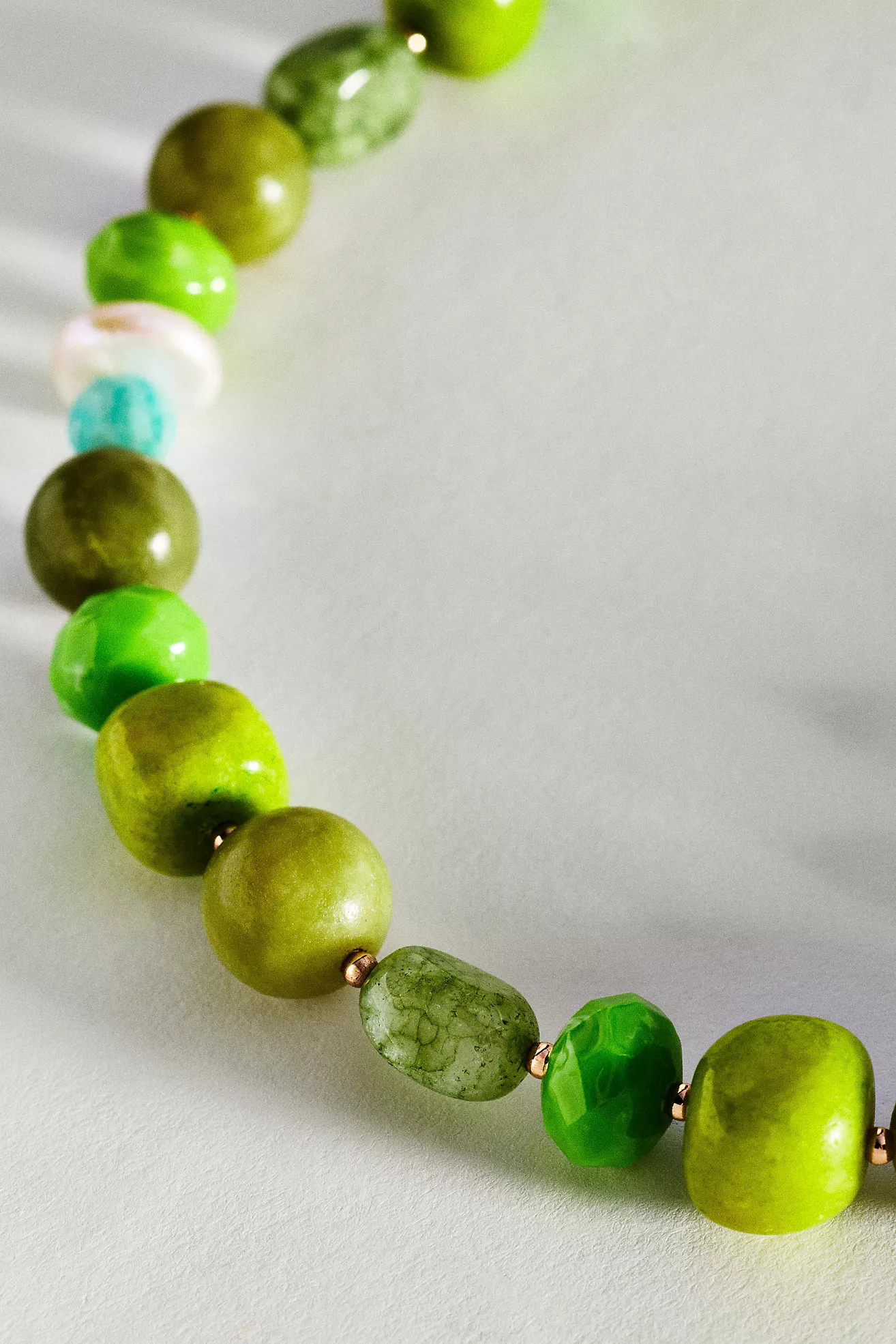 Mixed Bead Necklace | Anthropologie (US)