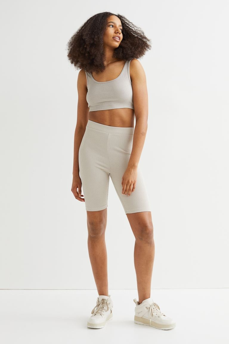 Ribbed Bike Shorts | H&M (US + CA)