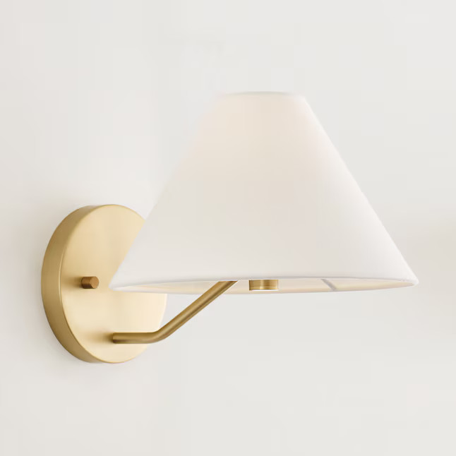 Scott Living Burke 9-in 1 -Light Satin Brass Transitional Vanity light | Lowe's