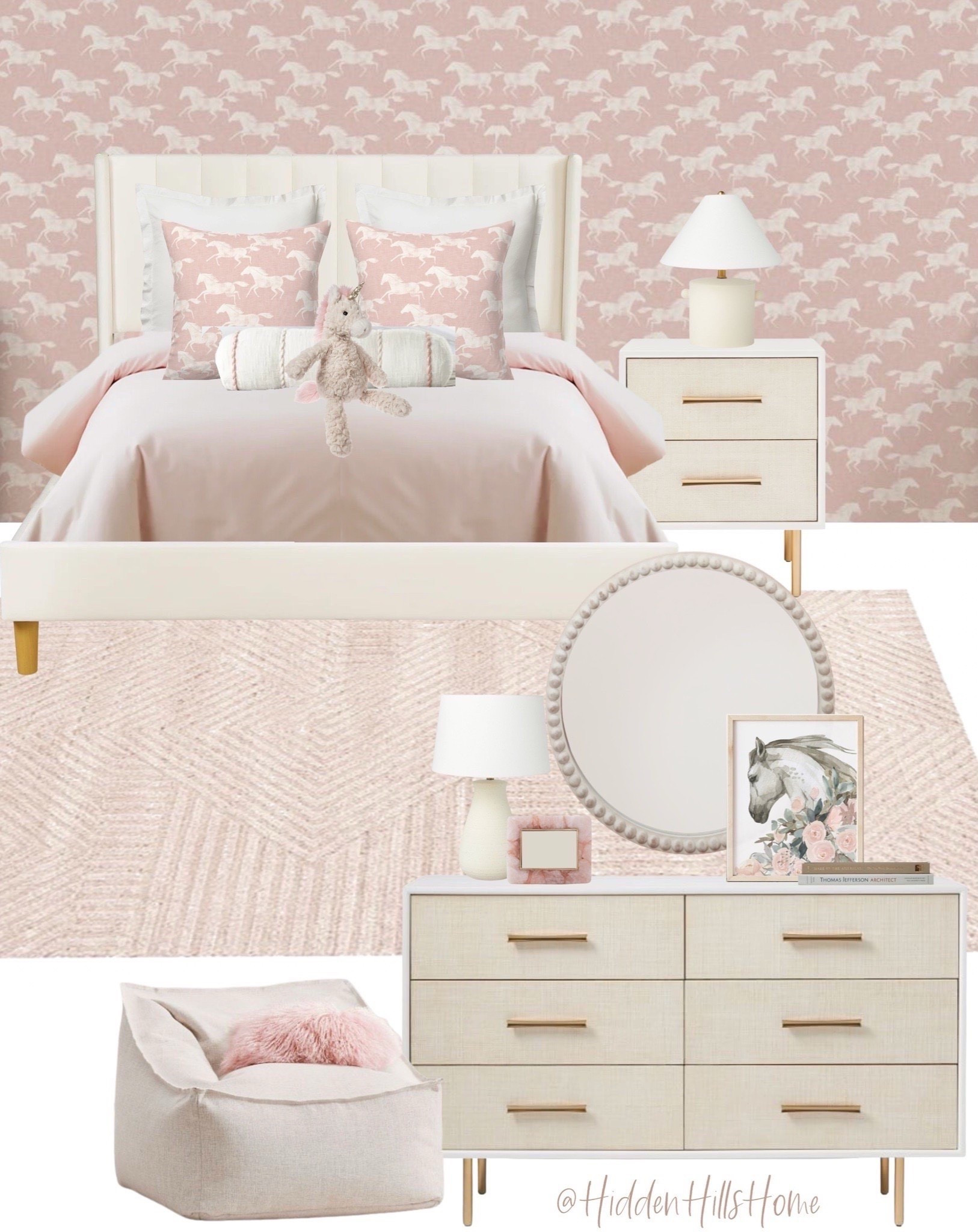 Girls bedroom decor, cute horse themed girls room decor ideas, girls bedroom mood board, pink girls room #girlsbedroom


#LTKSaleAlert #LTKSeasonal #LTKHome