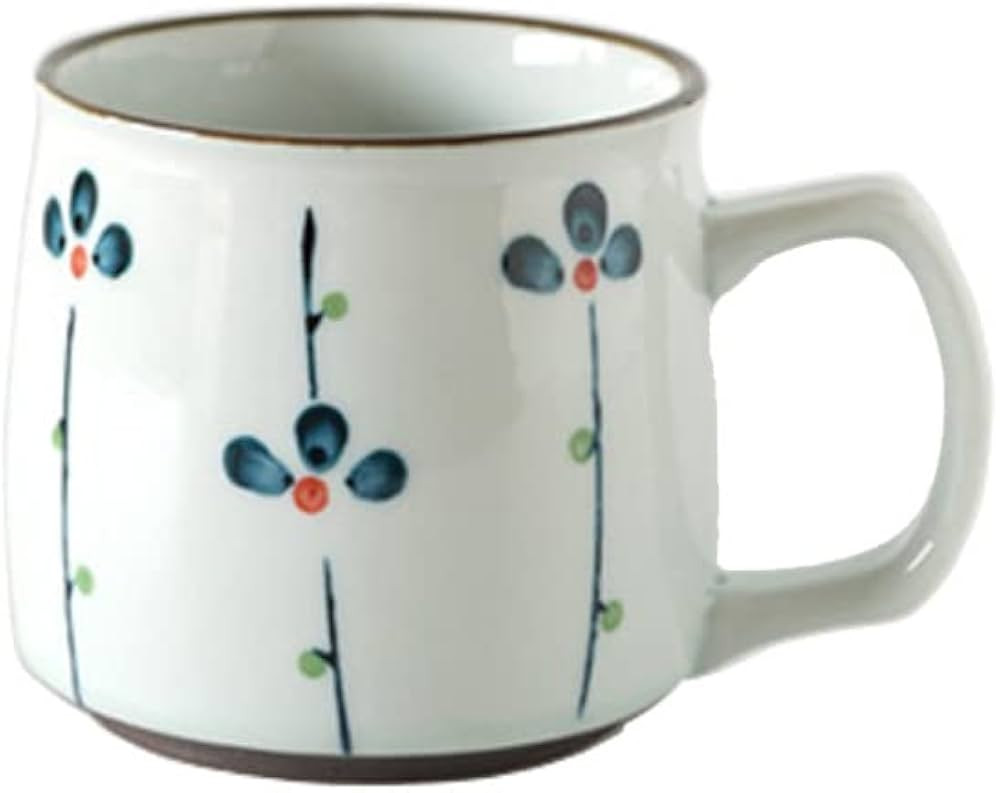 Mini Ceramic Tea Cup Coffee Mug for Office and Home, Japanese Style, Dishwasher and Microwave Saf... | Amazon (US)