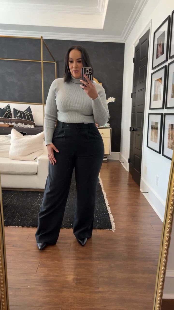 The perfect pants for my workwear girlies! I’m wearing a 34L 🤍

#LTKPlusSize #LTKWorkwear #LTKStyleTip