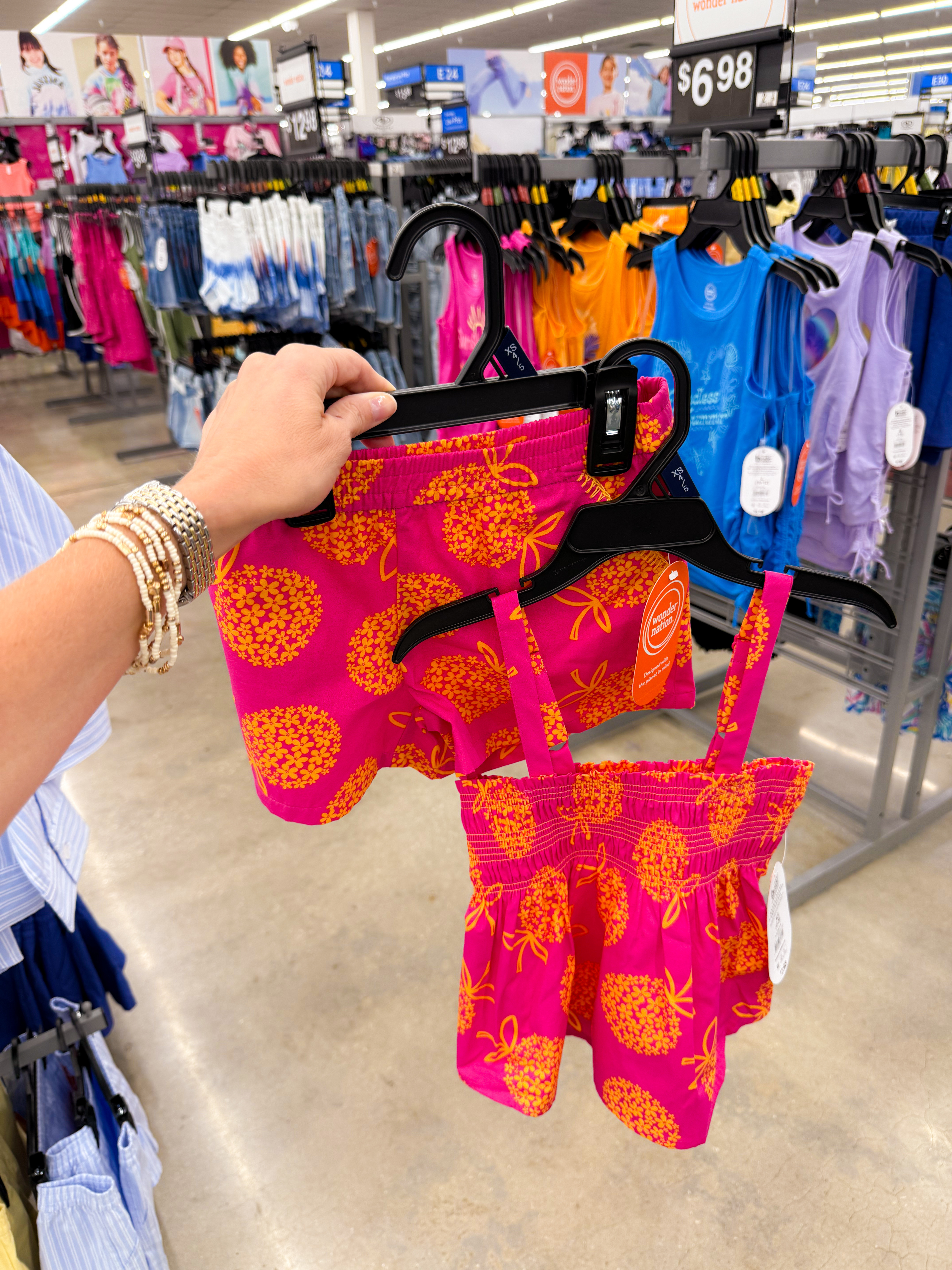 Girls smocked tank and shorts at Walmart

#LTKStyleTip #LTKKids