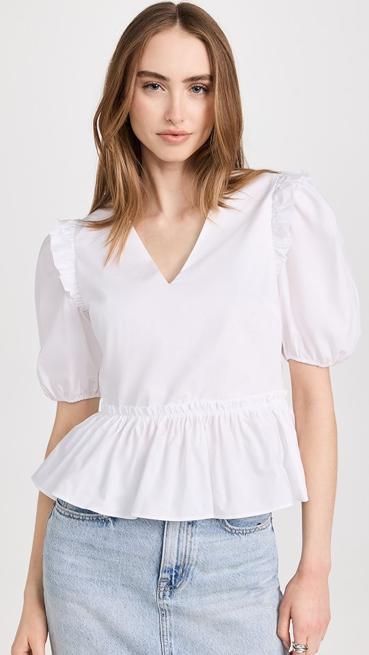 Puff Sleeve Top | Shopbop