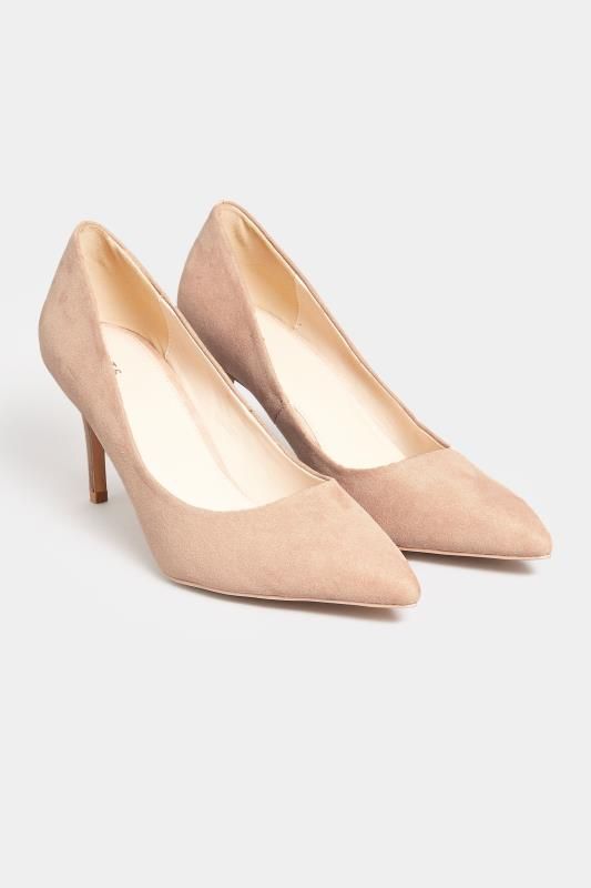 LTS Tall Nude Point Court Heels In Standard Fit | Long Tall Sally
