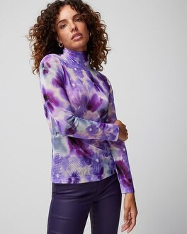 Mesh Turtleneck | White House Black Market