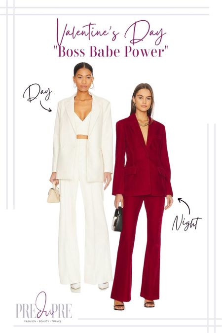 Love to dress up for a holiday? Get ready for Valentine’s Day with this cute outfit idea. Get more ideas at www.PreduPre.com

Valentine’s Day, Vday outfit, date outfit, date night, casual look, date look, suit set, set, coordinates, blazer, trousers

#LTKSeasonal #LTKFind #LTKstyletip