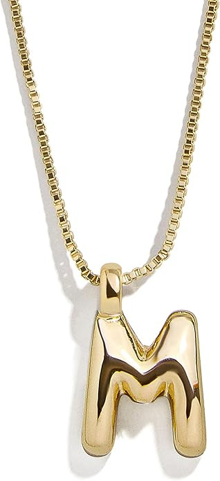 Mini Bubble Initial Necklace | Amazon (US)
