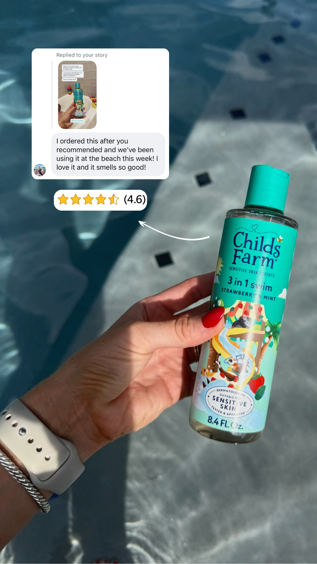 I can't recommend this enough!!🫧

This removes all sunscreen + chlorine without stripping & my kid's skin feels soft after using this!

mom life | summer hacks | kids body care | sensitive skin friendly 

 #LTKmomlife #LTKSwim #LTKKids